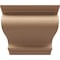 Ekena Millwork 10"W x 10"D x 10"H Wide Scroll Rough Cedar Woodgrain TimberThane Corbel, Primed Tan CORUR10X10X10SCRRCPR - alternate 6